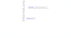 Desktop Screenshot of internal.org
