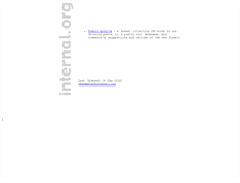 Tablet Screenshot of internal.org