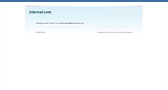 Desktop Screenshot of internal.com
