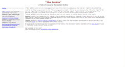Desktop Screenshot of junkie.internal.org